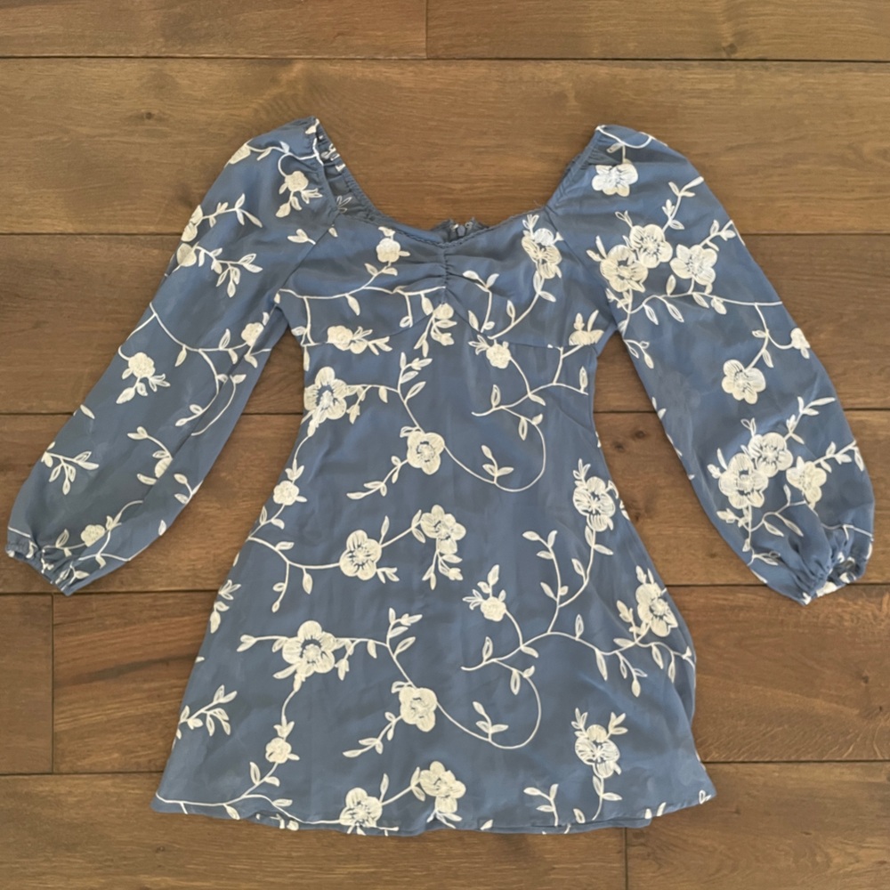 PRISTINE altar’d state long sleeve mini dress